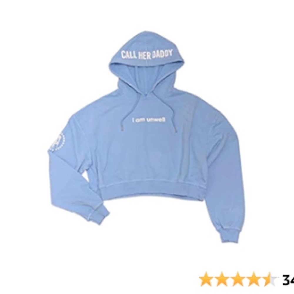 Barstool Call Her Daddy Cropped Hoodie